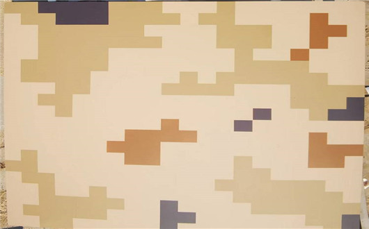 乌海荒漠迷彩漆喷涂